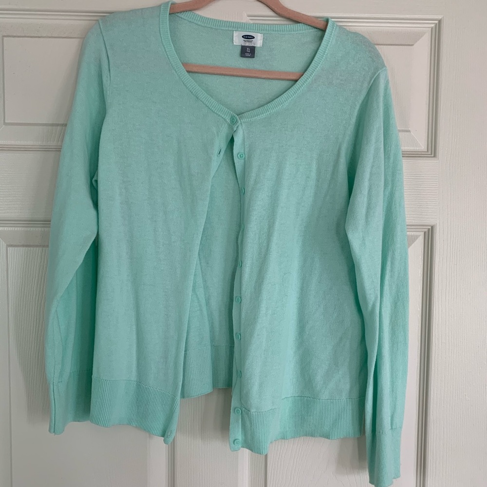 Old Navy Mint Cardigan